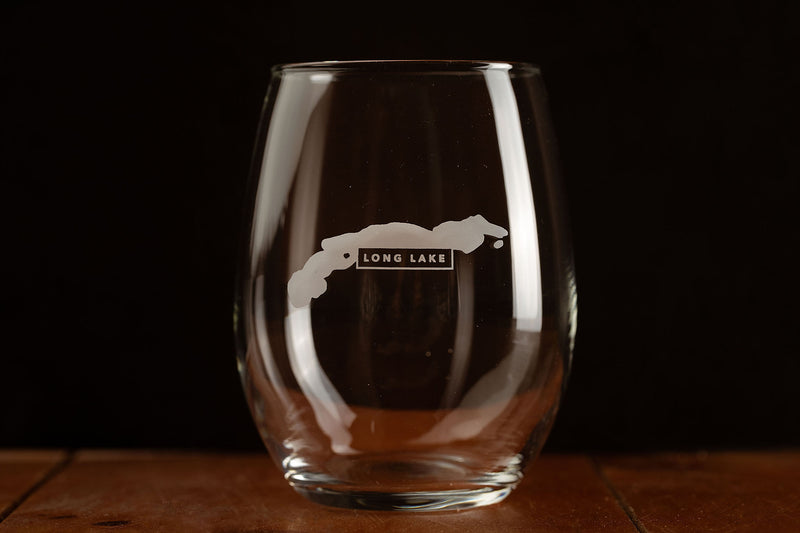 Stemless Wine Glasses - Lakes Collection